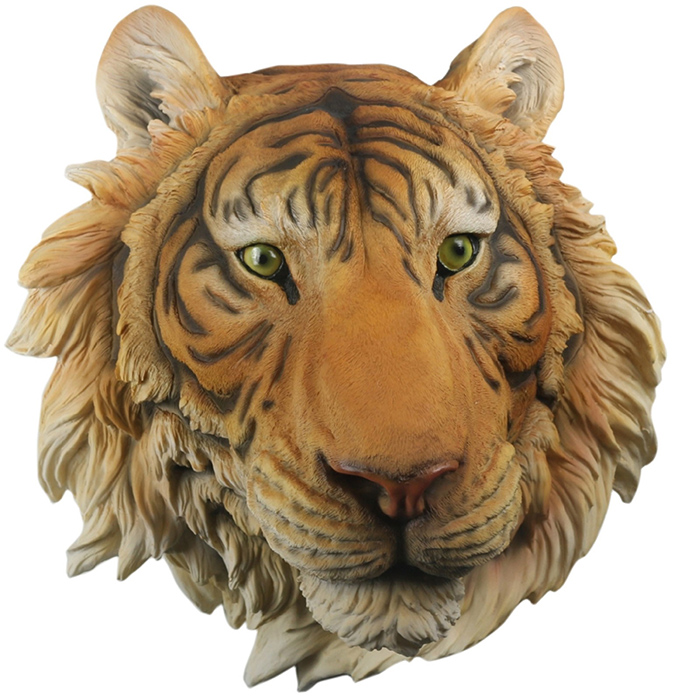 Tiger Head Wall Art - Click Image to Close